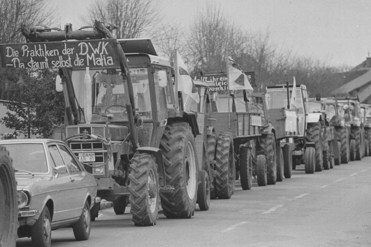 1979 - Treck nach Hannover. Foto: Zint