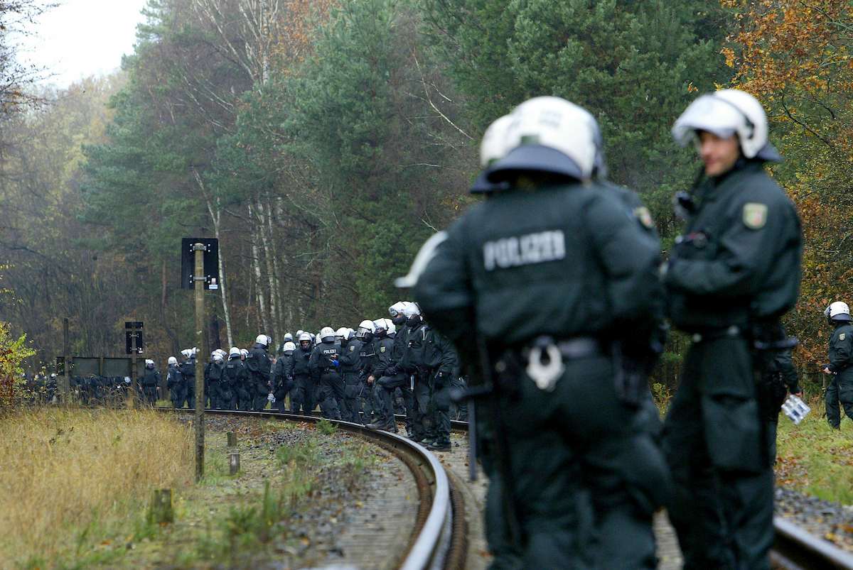 Schienenblockaden Göhrde, Foto: PubliXviewinG